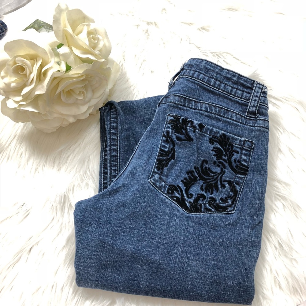 Lee Denim Jeans Slender Secret Floral Pockets